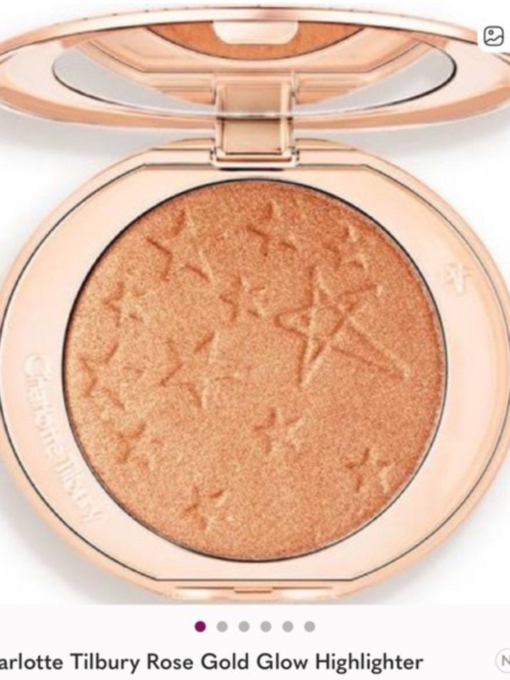 Charlotte Tilbury Glow Glide Face Architect Highlighter Rose Gold NIB - Picture 2 of 9